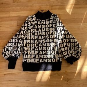 Oversized thick sweater